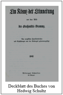 Dekblatt der Buches von Hedwig Schulz