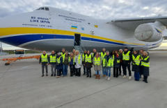 Abschiedsfoto von der AN124